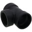 1-1/2" Hub x Hub x FIPT ABS DWV Test Tee (581114V)