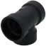 1-1/2" Hub x Hub x FIPT ABS DWV Test Tee (581114V)