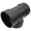 4" Hub x Hub x FIPT ABS DWV Test Tee (581114V)
