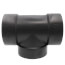 4" Hub x Hub x FIPT ABS DWV Test Tee (581114V)