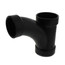2" x 2" x 1-1/2" Hub ABS DWV Long Radius Combination Tee-Wye (5812LR)