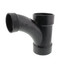 3" x 3" x 2" Hub ABS DWV Long Radius Combination Tee-Wye (5812LR)