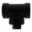 2" Hub Cleanout w/ Plug ABS DWV Test Tee (5814)
