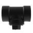 3" Hub Cleanout w/ Plug ABS DWV Test Tee (5814)
