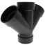 4" H x H x H ABS 45° Double Wye (5834)