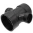 3" x 3" x 2" x 1-1/2" H x H x H ABS Double Sanitary Tee (5835R)