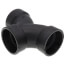 1-1/2" Hub ABS DWV Double Elbows (5837)