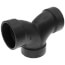 1-1/2" Hub ABS DWV Double Elbows (5837)