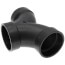 2" Hub ABS DWV Double Elbows (5837)