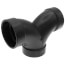2" Hub ABS DWV Double Elbows (5837)