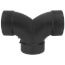 4" Hub ABS DWV Double Elbows (5837)