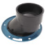 4" x 3" Hub ABS DWV Offset Adjustable Closet Flange (5848A)