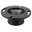 4" Hub ABS Closet Flange with Knockout Test Plug (5855)