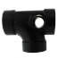 3" x 3" x 3" x 2" x 2" Hub ABS Sanitary Tee with 90° Right & Left Inlets (5870R)