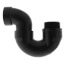 1-1/2" Hub x Slip Joint ABS DWV P-Trap (5881)