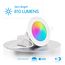 4" Smart WiFi Recessed LED Downlight, 9W 810 Lumens, RGBCW 2700K-6500K, Wet Rated (6 Pack)