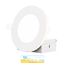 4" LED Downlight with Night Light Selectable 9W 750LM Dimmable (6 Pack)