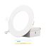 4" 3000K Recessed LED Downlight, 9W, 750 Lumens, Triac Dimming, Wet Rated - Warm White (6 Pack)