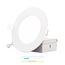4" 4000K Recessed LED Downlight, 9W, 750 Lumens, Triac Dimming, Wet Rated - Cool White (6 Pack)