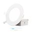 4" 5000K Recessed LED Downlight, 9W, 750 Lumens, Triac Dimming, Wet Rated - Daylight White (6 Pack)