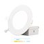4" 5CCT Recessed LED Downlight, 9W, 750 Lumens, Triac Dimming, Wet Rated (6 Pack)