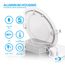 6" 5CCT Selectable New Construction 12W 1200 lm 0-10V Dimmable LED Light 120-277V - White (6 Pack)
