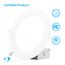 6" 5CCT Selectable New Construction 12W 1200 lm 0-10V Dimmable LED Light 120-277V - White (6 Pack)