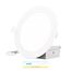 6" 3000K Recessed LED Downlight, 12W, 1050 Lumens, Triac Dimming, Wet Rated - Warm White (6 Pack)