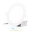 6" 4000K Recessed LED Downlight, 12W, 1050 Lumens, Triac Dimming, Wet Rated - Cool White (6 Pack)