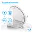6" 4000K Recessed LED Downlight, 12W, 1050 Lumens, Triac Dimming, Wet Rated - Cool White (6 Pack)