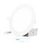 6" 5000K Recessed LED Downlight, 12W, 1050 Lumens, Triac Dimming, Wet Rated - Daylight (6 Pack)