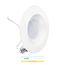 6" Retrofit 2700K Integrated LED Recessed Light Kit 12W 1100LM Remodel, Dimmable, Wet Rated  - Soft White (6 Pack)