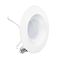 6" Retrofit 6000K Integrated LED Recessed Light Kit 12W 1100LM Remodel, Dimmable, Wet Rated - Clear White (6 Pack)