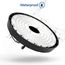 12" 240W 5000K Integrated LED Dimmable UFO High Bay Light 38,400 Lumen Wet Rated AC100-277V DLC Listed