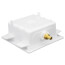 1/2" PEX Crimp Ice Machine Outlet Box w/ Water Hammer Arrestor