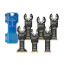 One Fit Storm Titanium Metal/Wood Variety Pack w/ Case, 6PC