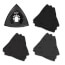 One Fit Oscillating Multi-Tool Triangle Sanding Pad w/ Sandpaper Variety Pack, 10PC