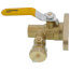3/4" Sweat Isolation Flange w/ Hose Drain and Rotating Flange