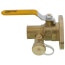 1" Sweat Isolation Flange w/ Hose Drain and Rotating Flange, for High Velocity Pumps