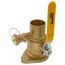 1-1/2" Sweat Isolator w/ Hose Drain and Rotating Flange