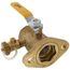 1-1/4" Threaded Isolator Flange w/ Hose Drain