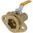 3/4" Threaded Isolation Flange w/ Hose Drain and Rotating Flange