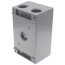1-Gang, 1/2", 5 Holes Universal Weatherproof Box w/ Mounting Lugs (Silver)