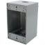 1-Gang, 1/2", 3 Holes Deep Universal Weatherproof Box (Silver)