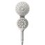 Inly Aromatherapy Chrome 6 Function 6-1/2" Diameter Spray Head Eco Rainshower And Handshower, IN208C2
