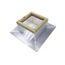 DryerJack 8" Insulated Aluminum Roof Curb for Flat Roofs