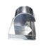 DryerJack 486U Galvalume Steel Dryer Roof Vent for Flat Roofs, Curb Mount