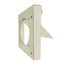DryerWallVent 4" Galvalume Steel Wall Vent, No Collar (Tan)