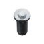 Decorative Air-Activated Switch-Button - Tuxedo, Chrome (STDT-C)
