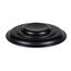 Decorative Air-Activated Switch-Button - Vintage, Matte Black (STDV-MBLK)